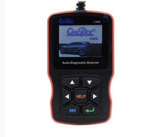 Creator C500 Auto Diagnostic Scanner for OBDII / EOBD /for BM-W/ for Honda/ for Acura Multiple languages with color LCD display