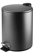 Load image into Gallery viewer, Bathroom Round Pedal Bin–5L Kitchen Bin with Pedal,Lid and Plastic Bucket Insert