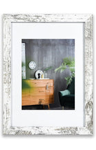 Load image into Gallery viewer, A4 Photo Frames Set of 6,Matted For 6x8 or Display A4 without Mount,Glass Window