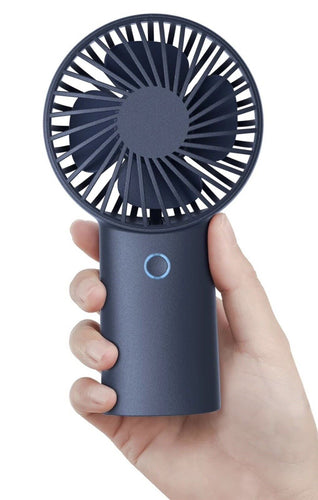Handheld Fan,4000mAh Portable Fan,Mini Hand Fan,USB Rechargeable,3 Speeds Blue