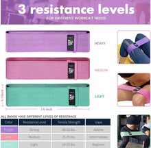Load image into Gallery viewer, Resistance Band - Loop Hip Band for Women &amp; Men for Hip Legs Stretching Workout
