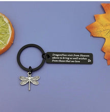 Load image into Gallery viewer, Memorial Gift Remembrance Memorial Keyring for Loss of Loved Ones