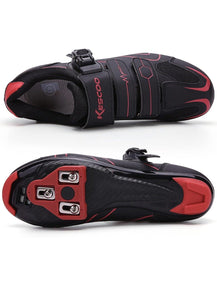 Men Cycling Shoes Compatible with Peloton Bike Indoor Outdoor Road Bike Riding