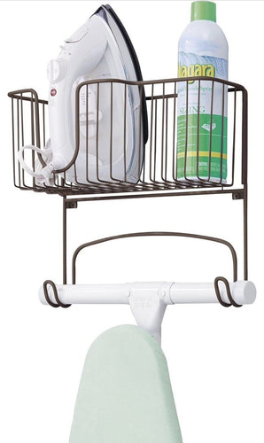 Wall Mounted Ironing Board Holder – Metal Ironing Board Rack