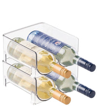 Load image into Gallery viewer, Practical Bottle Holder for The Refrigerator - Stackable Wine Rack for 2 Bottles