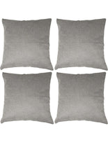 Load image into Gallery viewer, 4-Pack Decorative Throw Pillow Cover 18x18 Inch-Grey