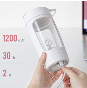 Electric Shaker Bottle, 500ml Shaker Bottles For Protein Mixes, USB-Rechargeable