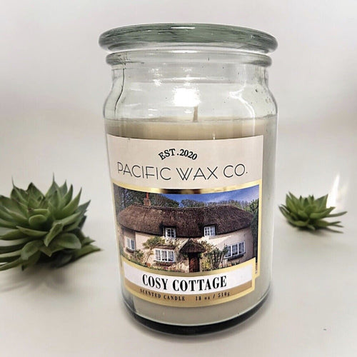 Aromatic Jar Candle,Novelty Scented Perfume,95 Hours Burn Time (Cosy Cottage)