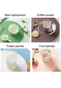 Electric Shaker Bottle, 500ml Shaker Bottles For Protein Mixes, USB-Rechargeable
