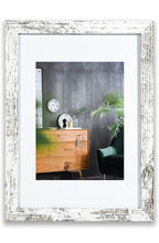 Load image into Gallery viewer, A4 Photo Frames Set of 6 Glass Window,Tabletop or Wall Mount,Distressed White