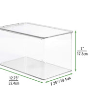 Load image into Gallery viewer, Set of 2 Storage Box — Craft Sorting Box with Hinged Lid Organiser Box