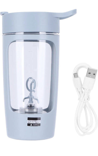 Electric Shaker Bottle, 500ml Shaker Bottles For Protein Mixes, USB-Rechargeable