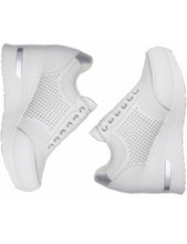 Load image into Gallery viewer, Womens Fashion High Heel Trainers, Women Sneakers White Size 4.5/ EU 37,5