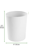 Load image into Gallery viewer, Bedroom Bin &amp; Rubbish Bin for Bedroom Bathrooms Home and Offices Small Bin White