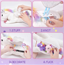 Load image into Gallery viewer, Unicorn Gift for Girls Stuffed Mommy Unicorn with 2 Baby Unicorns in Her Tummy