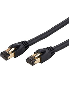 Cables Direct Online 1.5M Black Cat8 SFTP Ethernet Patch Cable 40Gbps 2000Mhz