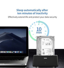 Load image into Gallery viewer, Hard Drive Docking Station USB 3.0 to SATA HDD/SSD Enclosure AdapterFor 2.5&amp;3.5”