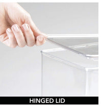 Load image into Gallery viewer, Set of 2 Storage Box — Craft Sorting Box with Hinged Lid Organiser Box