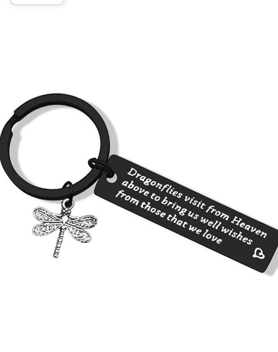 Memorial Gift Remembrance Memorial Keyring for Loss of Loved Ones