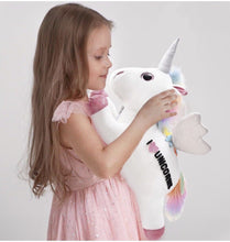 Load image into Gallery viewer, Unicorn Gift for Girls Stuffed Mommy Unicorn with 2 Baby Unicorns in Her Tummy