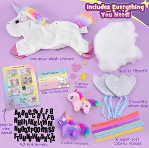 Magical Mommy Unicorn with 2 Baby Unicorns Gift Set