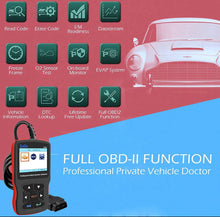 Load image into Gallery viewer, Creator C500 Auto Diagnostic Scanner for OBDII / EOBD /for BM-W/ for Honda/ for Acura Multiple languages with color LCD display
